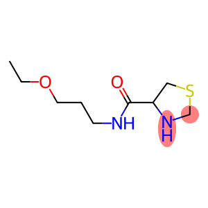 N-(3-ethoxypropyl)-1,3-thiazolidine-4-carboxamide