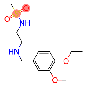 N-(2-{[(4-ethoxy-3-methoxyphenyl)methyl]amino}ethyl)methanesulfonamide