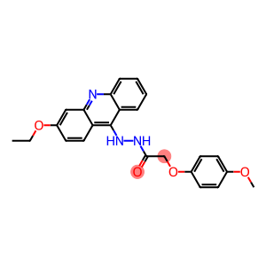 N'-(3-Ethoxyacridin-9-yl)-2-(4-methoxyphenoxy)acetohydrazide