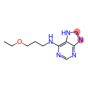 N-(3-ethoxypropyl)-7H-purin-6-amine