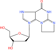 N2,3-Etheno-2'-deoxy Guanosine-13C2,D, Major