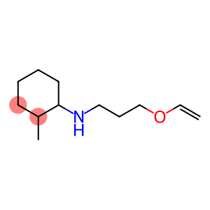 N-[3-(ethenyloxy)propyl]-2-methylcyclohexan-1-amine