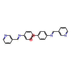 N-[(E)-3-pyridinylmethylidene]-N-(4'-{[(E)-3-pyridinylmethylidene]amino}[1,1'-biphenyl]-4-yl)amine