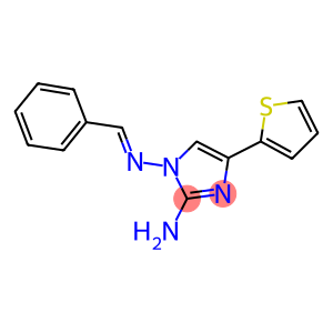 N1-[(1E)-PHENYLMETHYLENE]-4-THIEN-2-YL-1H-IMIDAZOLE-1,2-DIAMINE