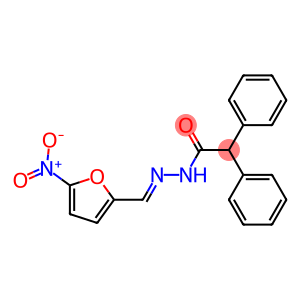 N'-[(E)-(5-nitro-2-furyl)methylidene]-2,2-diphenylacetohydrazide