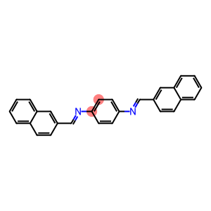 N-[(E)-2-naphthylmethylidene]-N-(4-{[(E)-2-naphthylmethylidene]amino}phenyl)amine