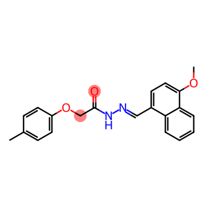 N'-[(E)-(4-methoxy-1-naphthyl)methylidene]-2-(4-methylphenoxy)acetohydrazide