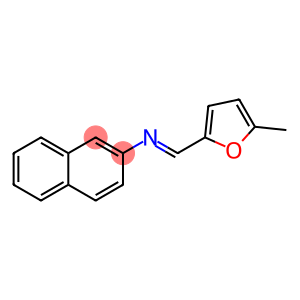 N-[(E)-(5-methyl-2-furyl)methylidene]-N-(2-naphthyl)amine