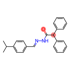 N'-[(E)-(4-isopropylphenyl)methylidene]-2,2-diphenylacetohydrazide