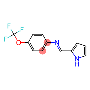 N-[(E)-1H-pyrrol-2-ylmethylidene]-N-[4-(trifluoromethoxy)phenyl]amine