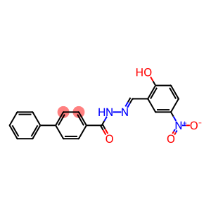 N'-[(E)-(2-hydroxy-5-nitrophenyl)methylidene][1,1'-biphenyl]-4-carbohydrazide
