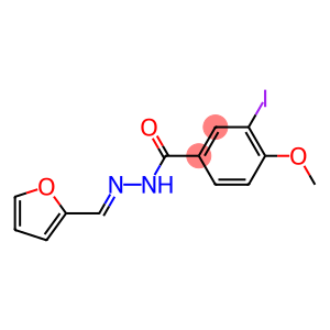 N'-[(E)-2-furylmethylidene]-3-iodo-4-methoxybenzohydrazide