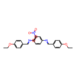 N-[(E)-(4-ethoxyphenyl)methylidene]-N-(4-{[(E)-(4-ethoxyphenyl)methylidene]amino}-2-nitrophenyl)amine