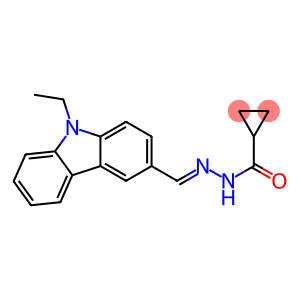 N'-[(E)-(9-ethyl-9H-carbazol-3-yl)methylidene]cyclopropanecarbohydrazide