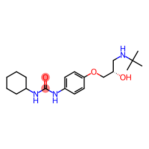 N-Cyclohexyl-N'-[4-[(S)-3-[(1,1-dimethylethyl)amino]-2-hydroxypropoxy]phenyl]urea