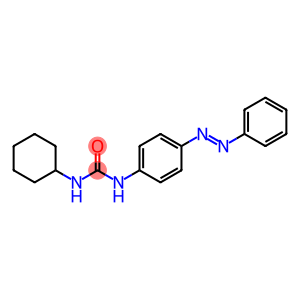 N-cyclohexyl-N'-{4-[(E)-2-phenyldiazenyl]phenyl}urea