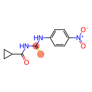 N-(cyclopropylcarbonyl)-N'-(4-nitrophenyl)thiourea