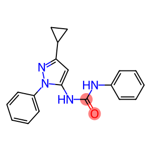 N-(3-cyclopropyl-1-phenyl-1H-pyrazol-5-yl)-N'-phenylurea