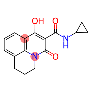 N-CYCLOPROPYL-7-HYDROXY-5-OXO-2,3-DIHYDRO-1H,5H-PYRIDO[3,2,1-IJ]QUINOLINE-6-CARBOXAMIDE