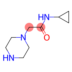 N-CYCLOPROPYL-2-PIPERAZIN-1-YLACETAMIDE