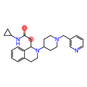 N-CYCLOPROPYL-2-(2-[1-(PYRIDIN-3-YLMETHYL)PIPERIDIN-4-YL]-1,2,3,4-TETRAHYDROISOQUINOLIN-1-YL)ACETAMIDE