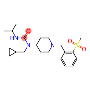 N-(CYCLOPROPYLMETHYL)-N'-ISOPROPYL-N-(1-[2-(METHYLSULFONYL)BENZYL]PIPERIDIN-4-YL)UREA