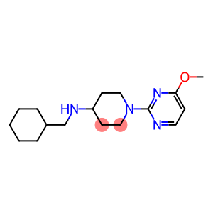 N-(CYCLOHEXYLMETHYL)-1-(4-METHOXYPYRIMIDIN-2-YL)PIPERIDIN-4-AMINE