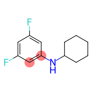 N-cyclohexyl-3,5-difluoroaniline