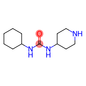 N-cyclohexyl-N'-piperidin-4-ylurea