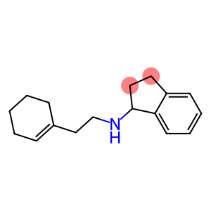 N-[2-(cyclohex-1-en-1-yl)ethyl]-2,3-dihydro-1H-inden-1-amine