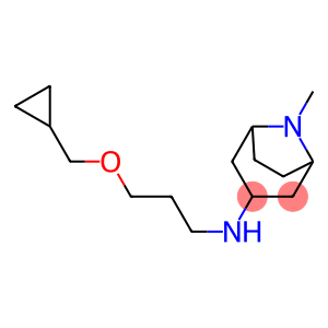 N-[3-(cyclopropylmethoxy)propyl]-8-methyl-8-azabicyclo[3.2.1]octan-3-amine