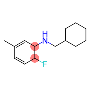 N-(cyclohexylmethyl)-2-fluoro-5-methylaniline