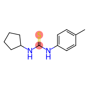 N-cyclopentyl-N'-(4-methylphenyl)thiourea