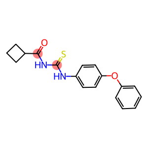 N-(cyclobutylcarbonyl)-N'-(4-phenoxyphenyl)thiourea