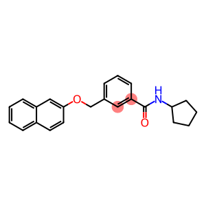 N-cyclopentyl-3-[(2-naphthyloxy)methyl]benzamide