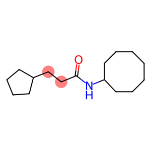 N-cyclooctyl-3-cyclopentylpropanamide