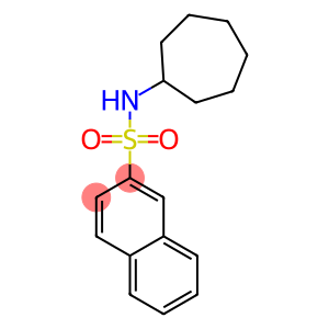 N-cycloheptyl-2-naphthalenesulfonamide