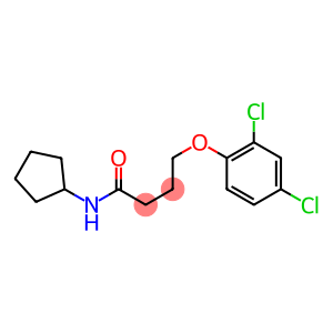 N-cyclopentyl-4-(2,4-dichlorophenoxy)butanamide