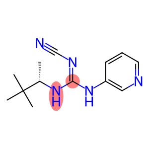 N''-Cyano-N-(3-pyridyl)-N'-[(S)-1,2,2-trimethylpropyl]guanidine