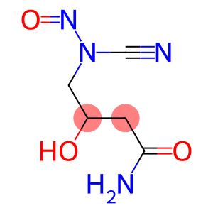 4-(N-Cyano-N-nitrosoamino)-3-hydroxybutyramide