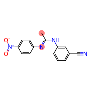 N1-(3-Cyanophenyl)-N2-(4-nitrophenyl)acetamidine