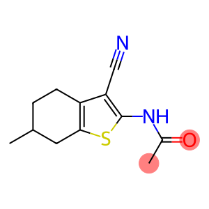 N-(3-cyano-6-methyl-4,5,6,7-tetrahydro-1-benzothien-2-yl)acetamide