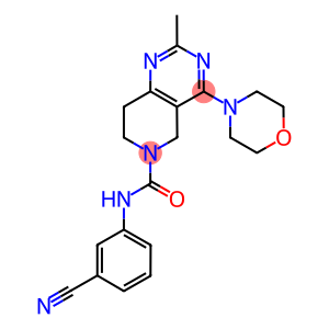 N-(3-CYANOPHENYL)-2-METHYL-4-MORPHOLIN-4-YL-7,8-DIHYDROPYRIDO[4,3-D]PYRIMIDINE-6(5H)-CARBOXAMIDE