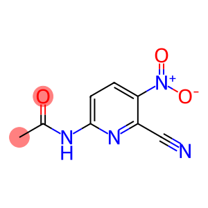 N-(6-CYANO-5-NITROPYRIDIN-2-YL)ACETAMIDE