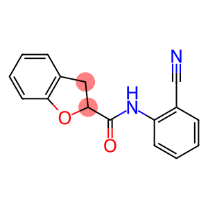 N-(2-cyanophenyl)-2,3-dihydro-1-benzofuran-2-carboxamide