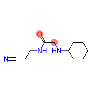 N-(2-cyanoethyl)-2-(cyclohexylamino)acetamide