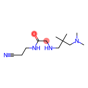 N-(2-cyanoethyl)-2-({2-[(dimethylamino)methyl]-2-methylpropyl}amino)acetamide