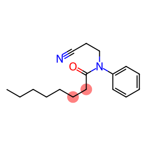 N-(2-cyanoethyl)-N-phenyloctanamide