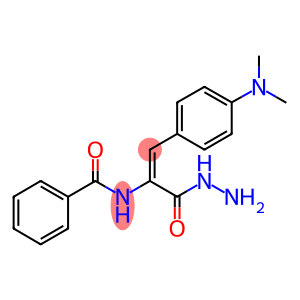 N-[(E)-2-[4-(DIMETHYLAMINO)PHENYL]-1-(HYDRAZINOCARBONYL)VINYL]BENZAMIDE