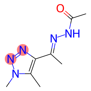 N'-[(1E)-1-(1,5-DIMETHYL-1H-1,2,3-TRIAZOL-4-YL)ETHYLIDENE]ACETOHYDRAZIDE